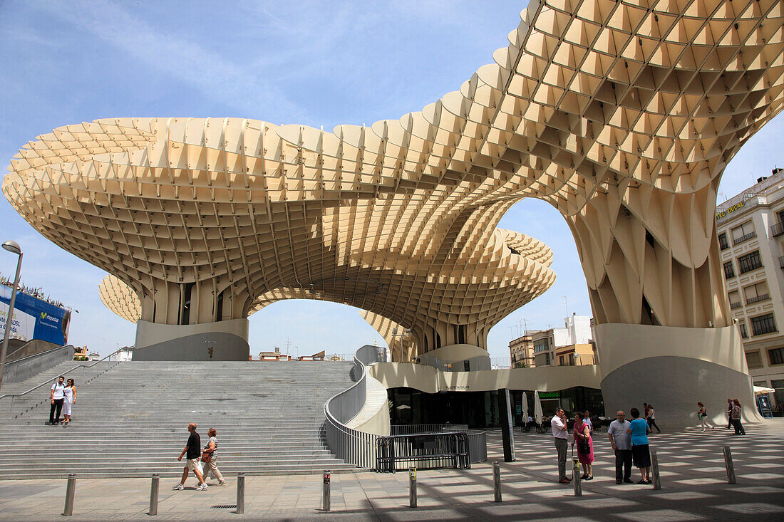 Spain, Andalusia, Seville, Metropol Parasol Building
