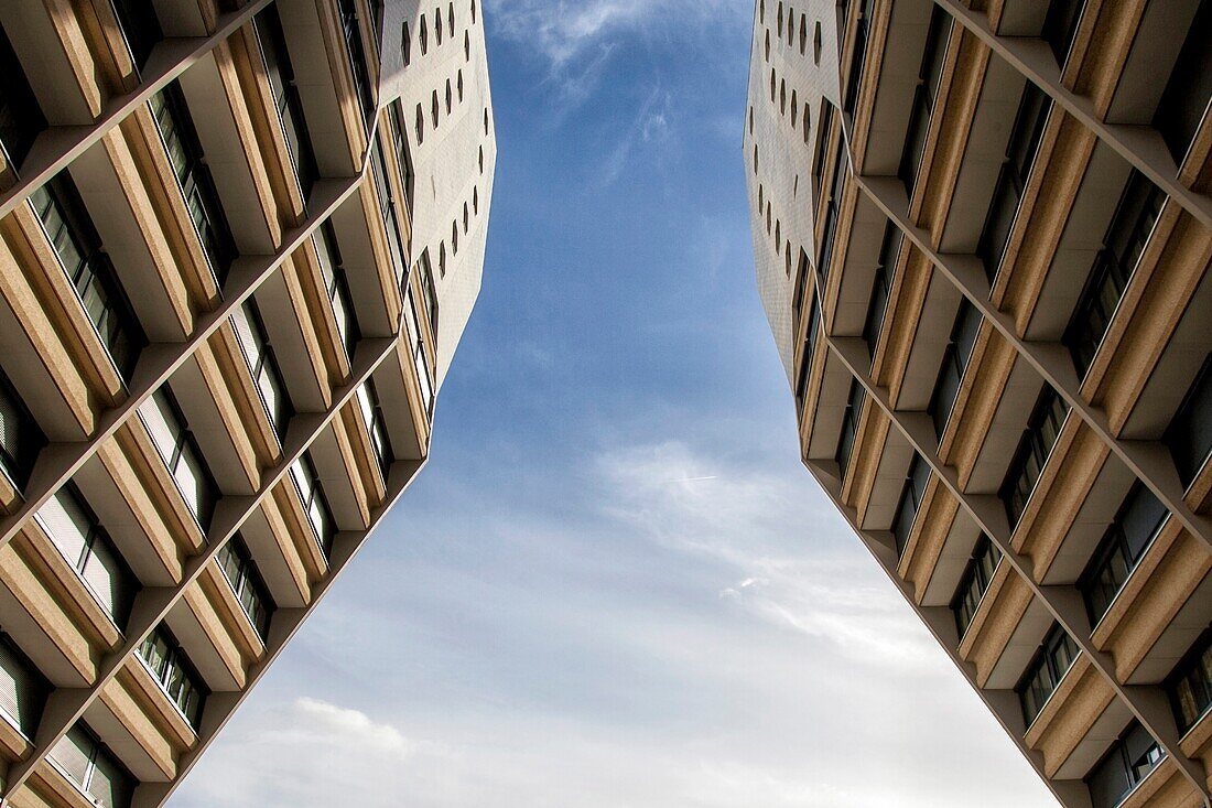 France, Paris, Low angle view of buildings