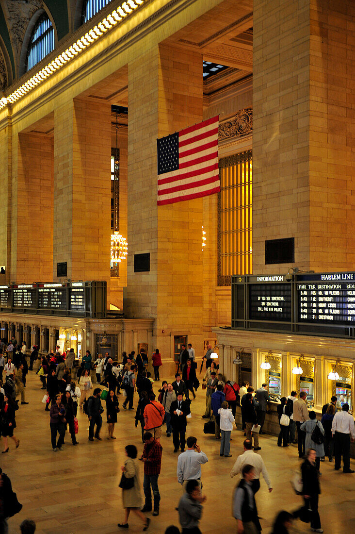 Grand Central Terminal in New York City, New York states, United States of America, USA