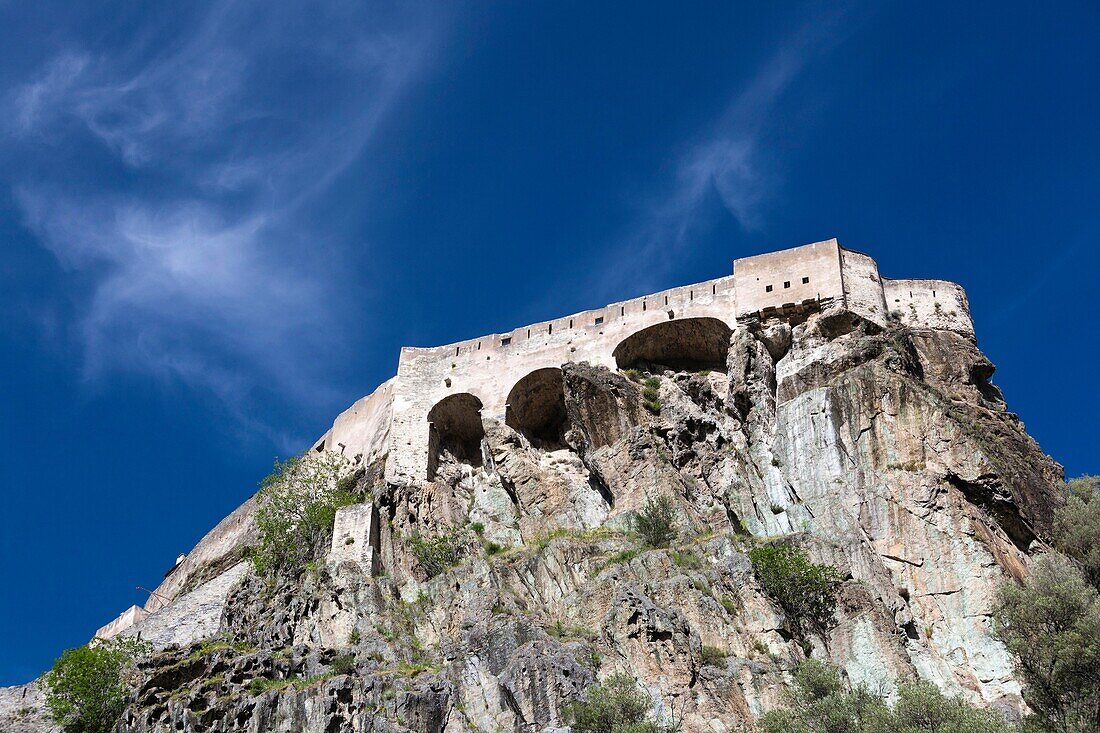 France, Corsica, Haute-Corse Department, Central Mountains Region, Corte, Citadel