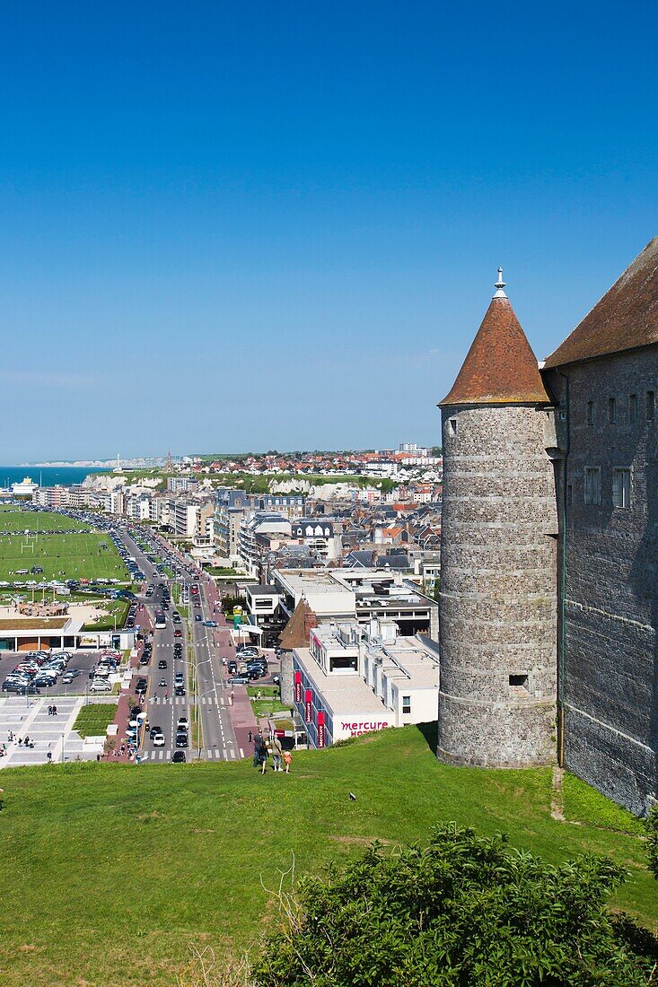 France, Normandy Region, Seine-Maritime Department, Dieppe, Dieppe Chateau Musee, town castle museum