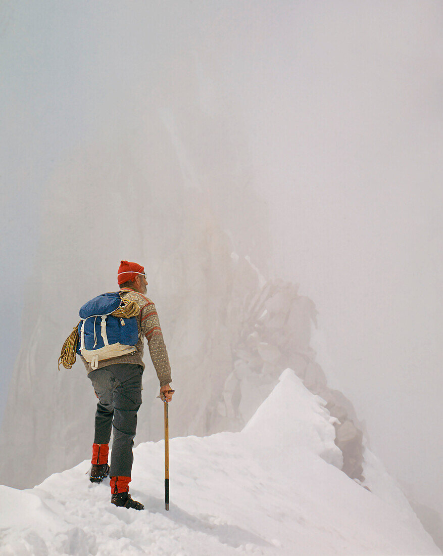 Mountain Climber, Mt. Hood, Oregon