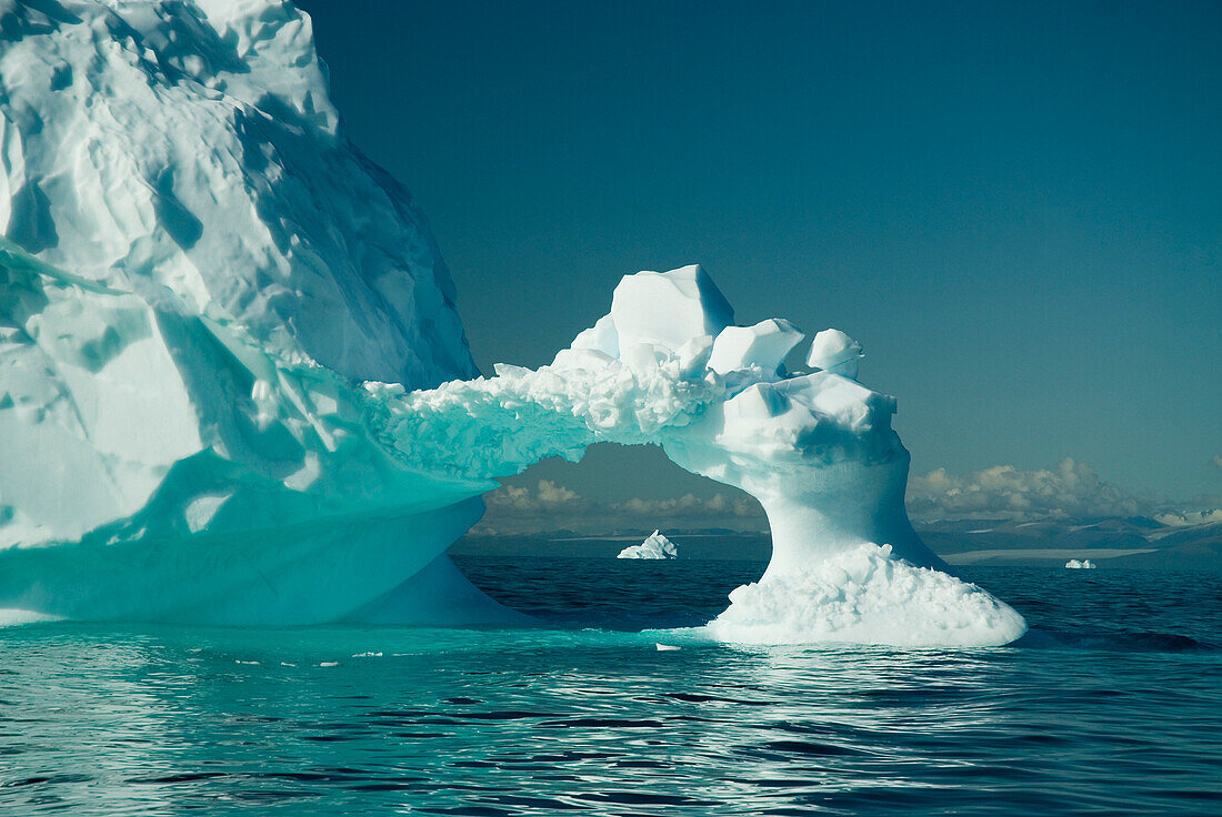 Iceberg in Eclipse Sound near Pond Inlet, Nunavut, Canada
