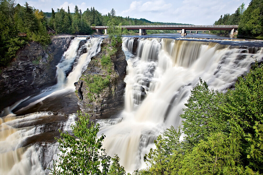 Kakabeka Falls on the Kaministiquia River, west of Thunder Bay, Ontario