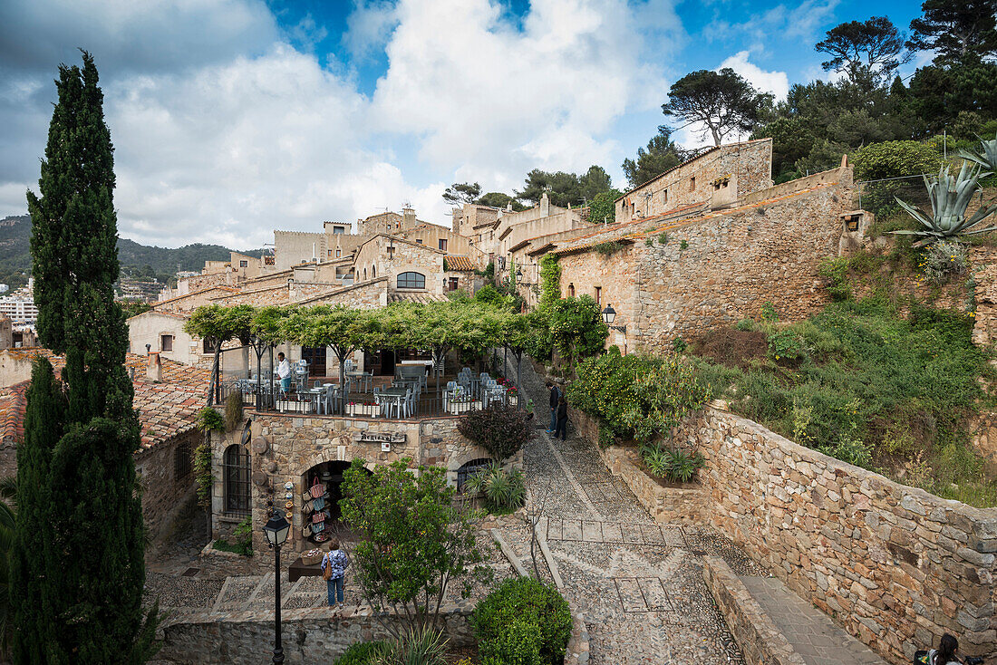 Altstadt Vila Vella, Tossa de Mar, Costa Brava, Spanien