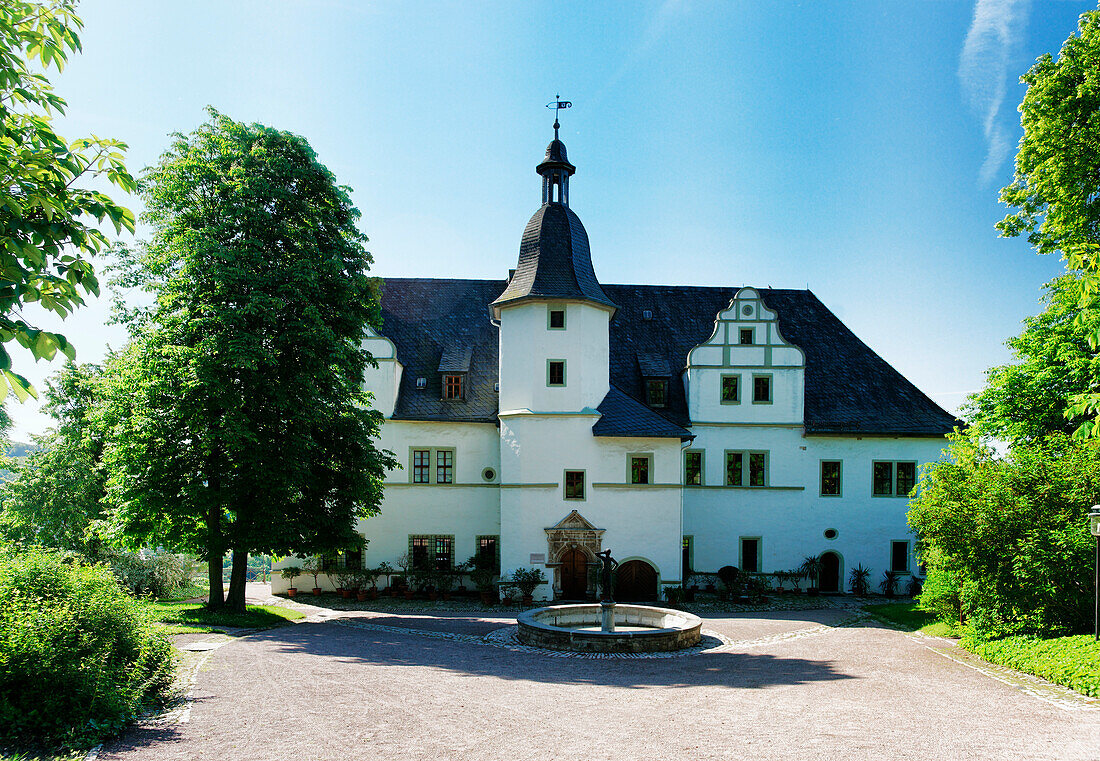 Renaissance Castle Dornburg, Dornburg-Camburg near Jena, Thuringia, Germany