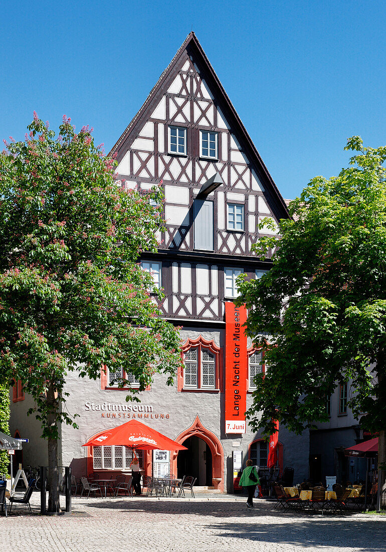 Stadtmuseum, Marktplatz, Jena, Thüringen, Deutschland