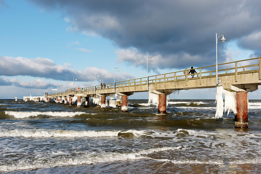 Seebrücke, Ostseebad Göhren, Insel Rügen, Mecklenburg-Vorpommern, Deutschland