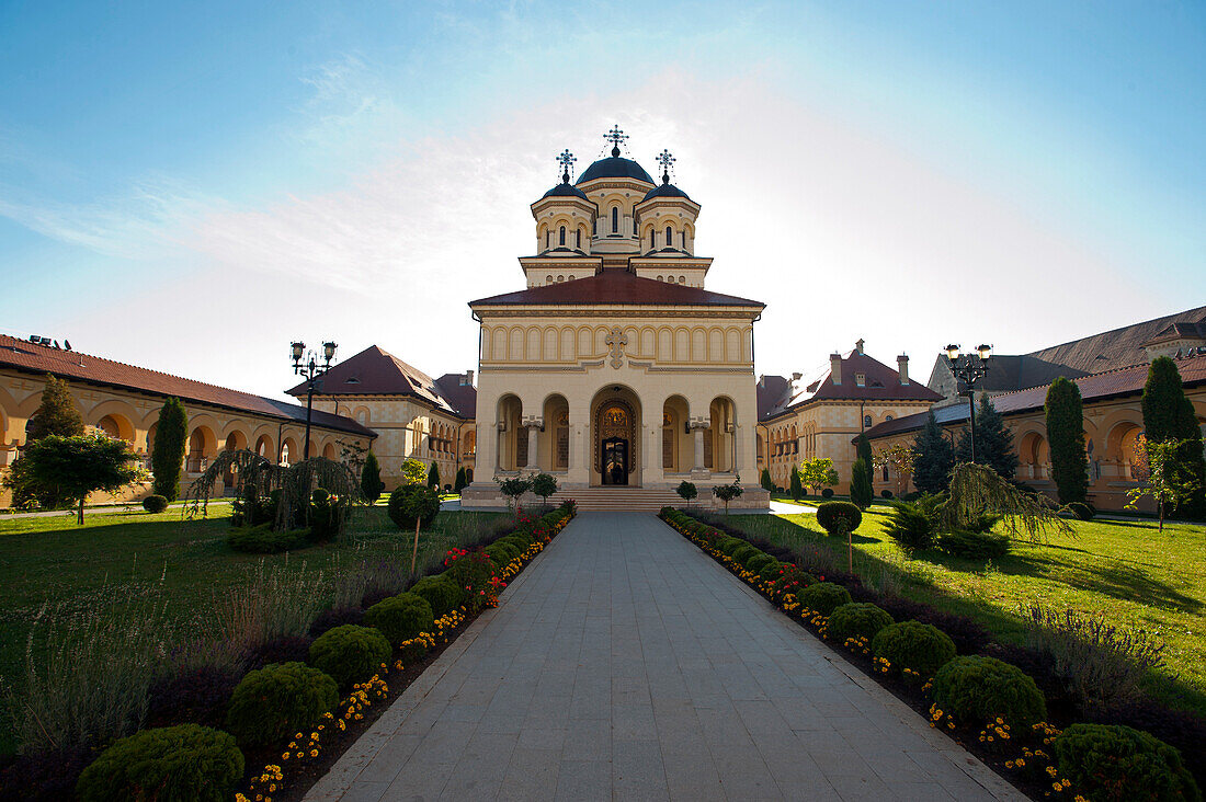 Die orthodoxen Kathedrale der Wiedervereinigung der Nation, Alba Iulia, Transylvanien, Rumänien