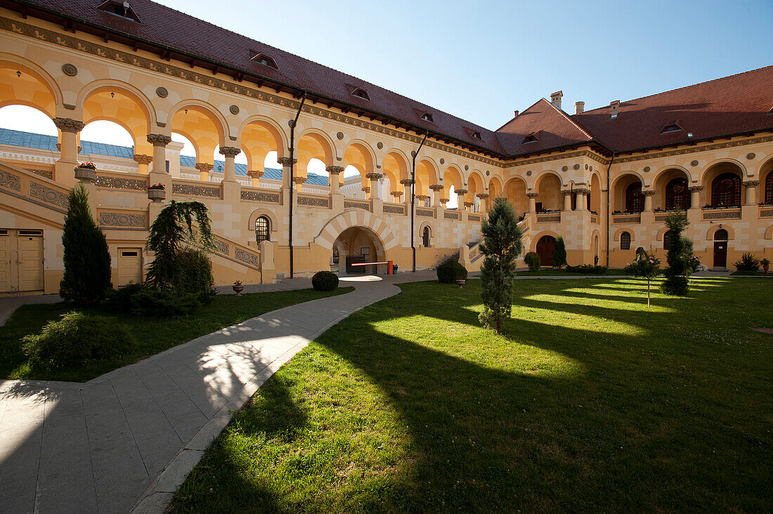 Detail der orthodoxen Kathedrale der Wiedervereinigung der Nation, Alba Iulia, Transylvanien, Rumänien