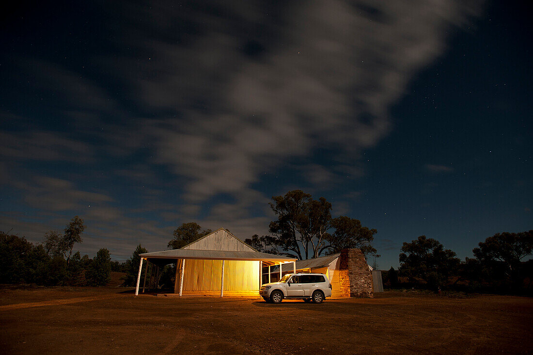 Angorichina Station, Quartiere der Schafscherer, Flinders Ranges, Südaustralien, Australien