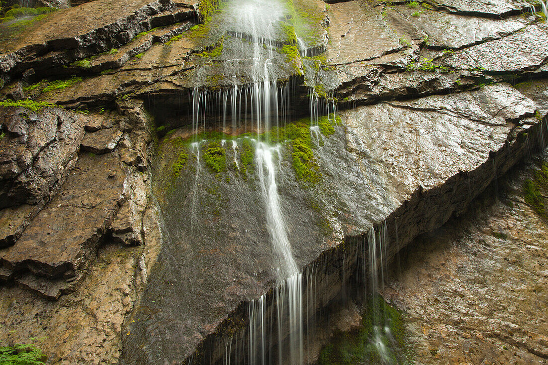 Wimbachklamm, bei Ramsau, Berchtesgadener Land, Nationalpark Berchtesgaden, Oberbayern, Bayern, Deutschland