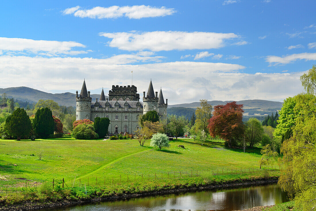 Inveraray Castle, Argyll and Bute, Schottland, Großbritannien, Vereinigtes Königreich