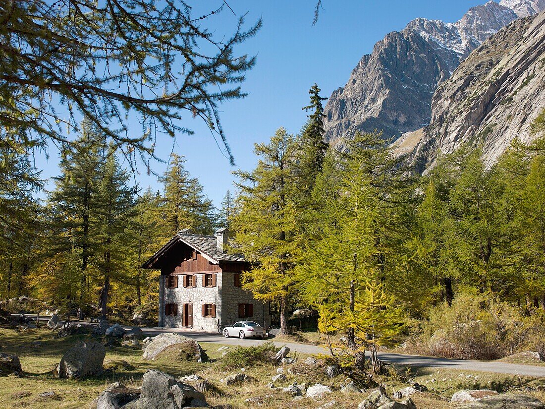 Italy  Aosta Valley  Courmayeur  Val Ferret.