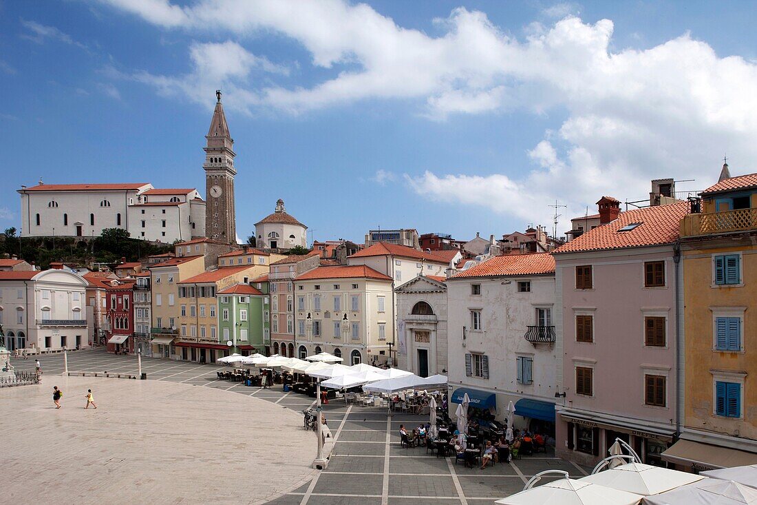 Slovenia Adriatic coast, The town of Piran.