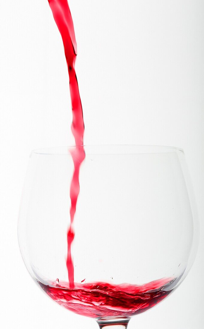 wine in a glass