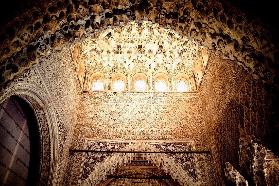 Sala de los Abencerrajes, Alhambra, Granada, Andalucia, Spain