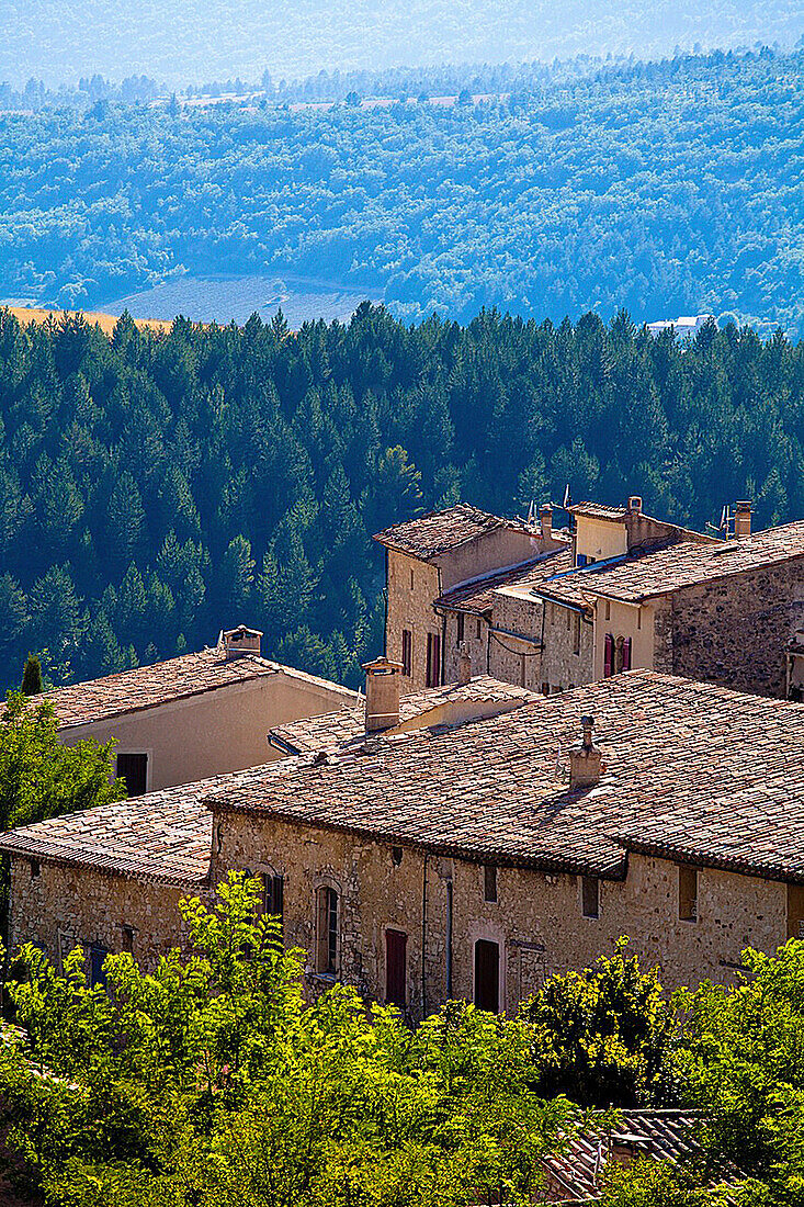 Medieval town of Aurel, Vaucluse, Provence, France