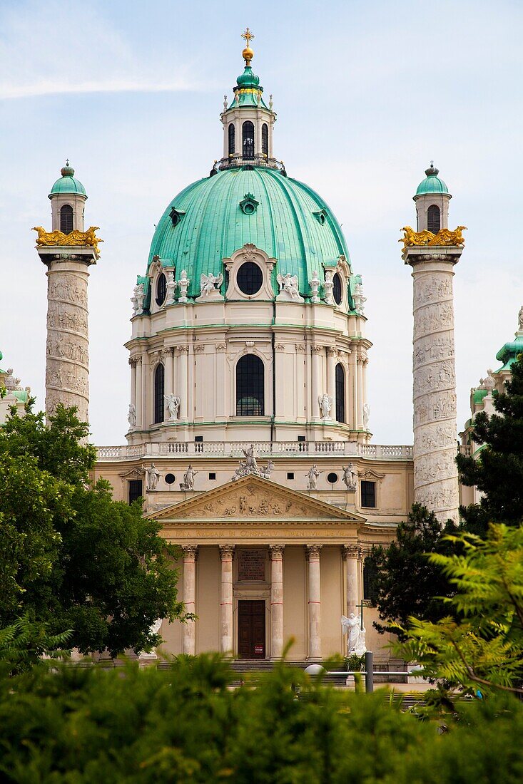 Karlskirche St  Charles Church, Vienna, Austria