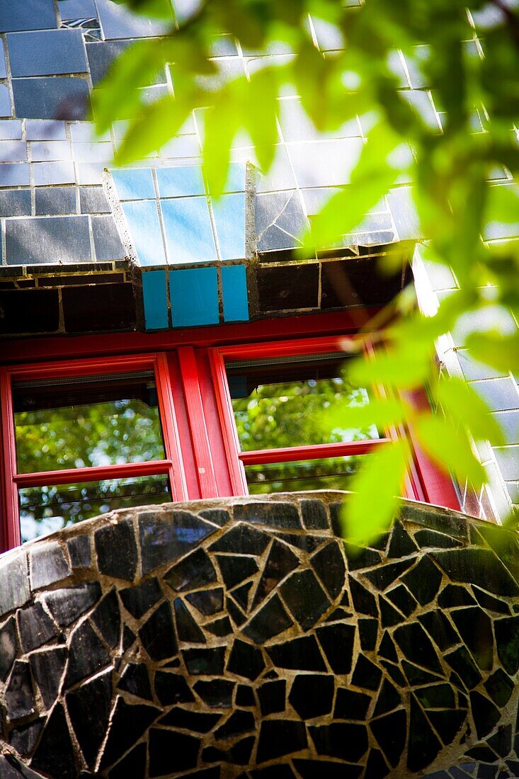 KunstHausWien museum by Friedensreich Hundertwasser, Vienna, Austria, Europe