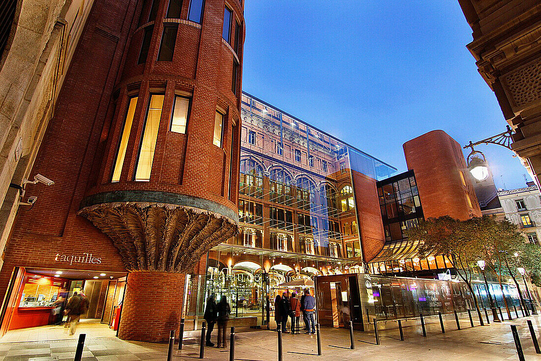 Palau de la Musica Catalana, by Lluis Domenech i Montaner, reformed by Oscar Tusquets  Barcelona