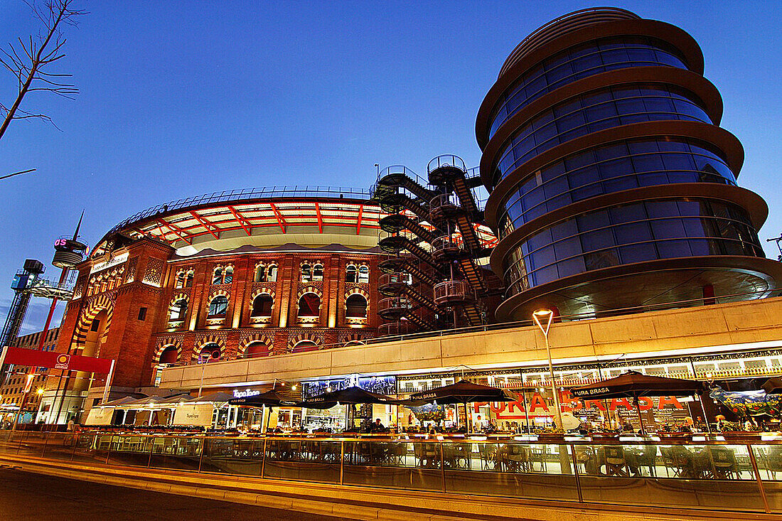 Les Arenas shopping centre  Espanya square  Barcelona