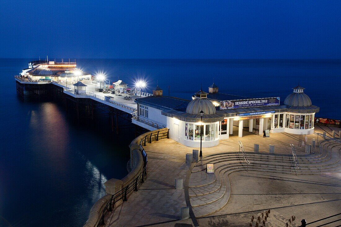 Cromer Pier at Night Cromer Norfolk England