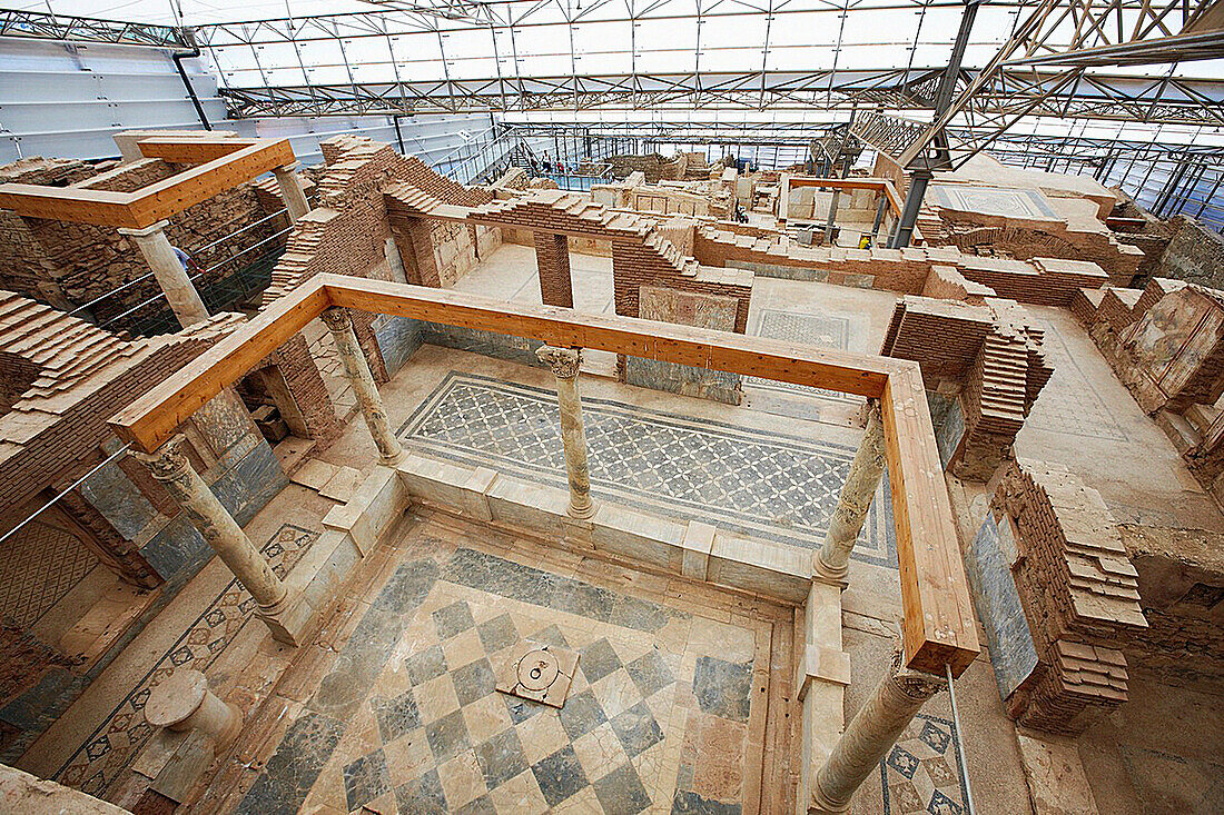 Interior of the Terrace Houses  Ephesus Archaeological Site, Izmir province, Turkey