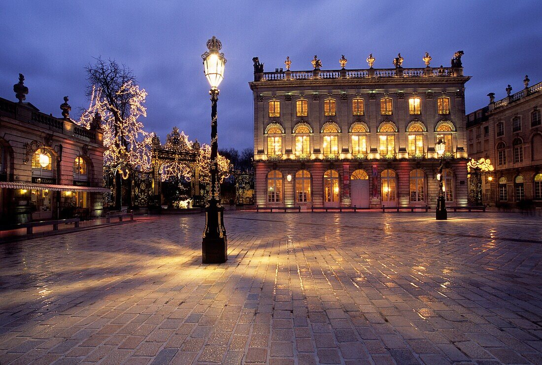 Opera national de Lorraine, Place Stanislas, Nancy, Departement Meurthe-et-Moselle, Region Lothringen, Frankreich, Europa