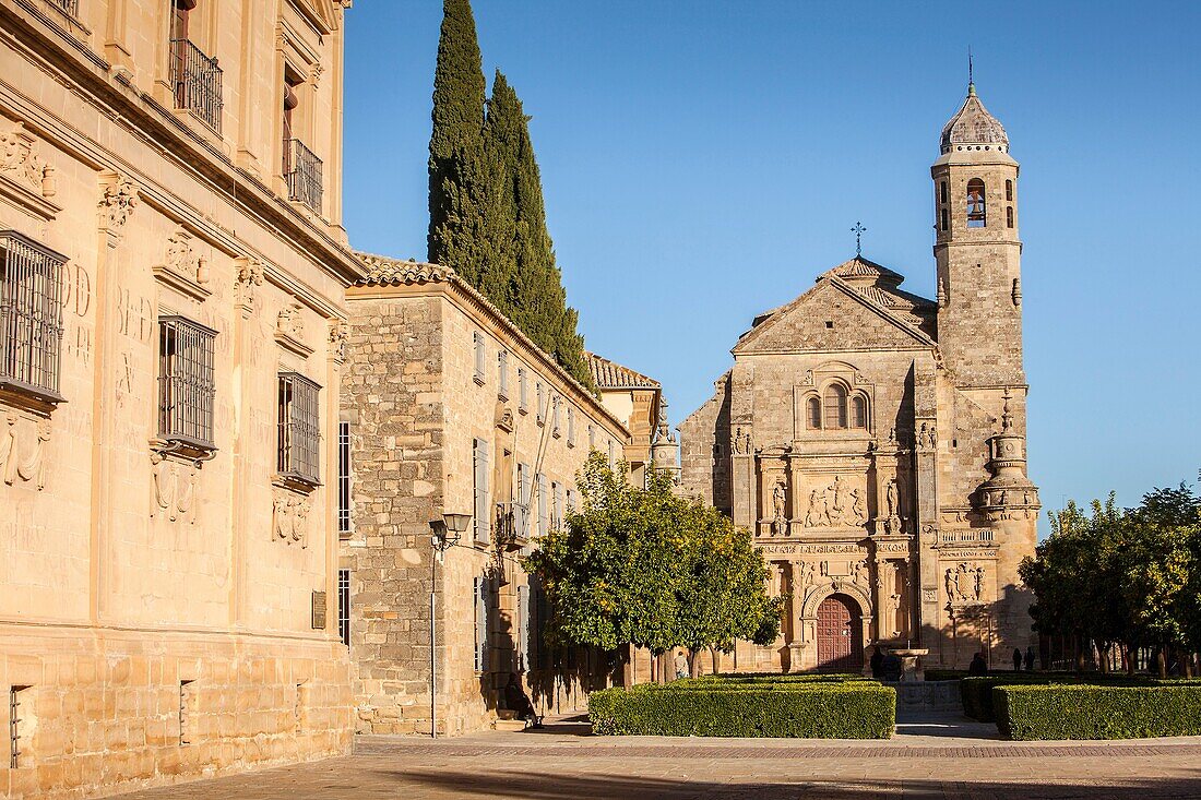 Sacra capilla del Salvador,Church of the Salvador 16th century in Plaza de Vázquez Molina, Úbeda  Jaén province  Andalusie  Spain