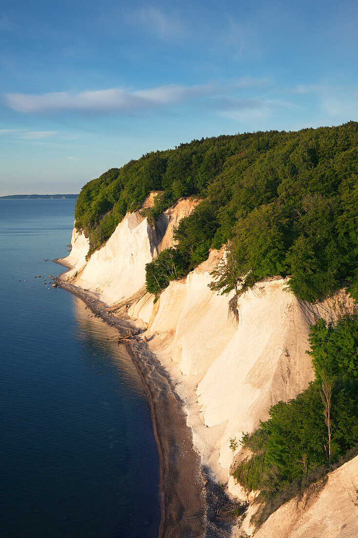 Chalk cliffs, Jasmund National Park, Ruegen island, Baltic Sea, Mecklenburg Western-Pomerania, Germany