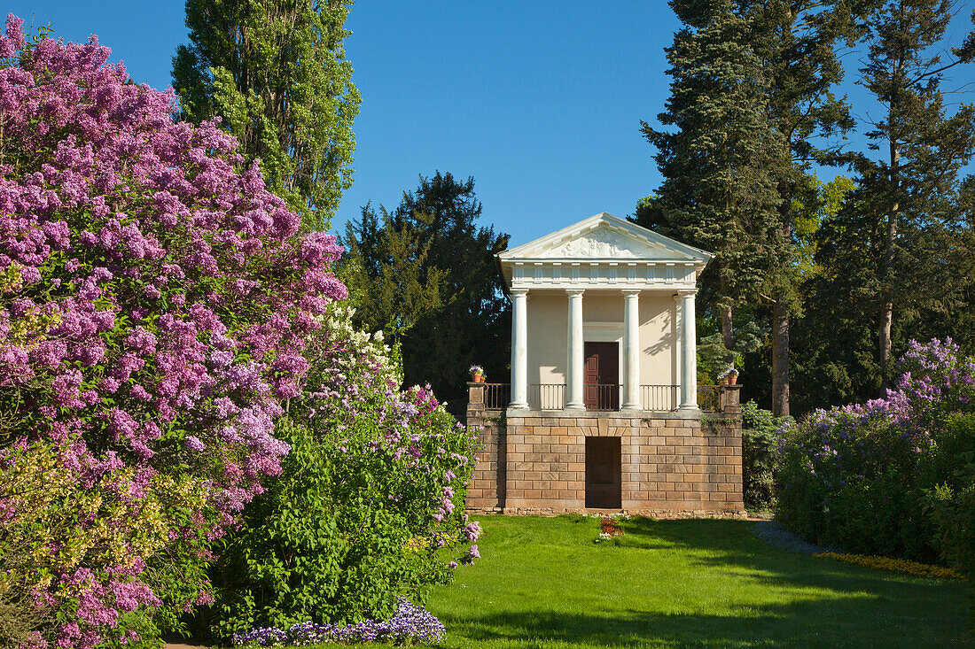 Temple of Flora, Woerlitz, UNESCO world heritage Garden Kingdom of Dessau-Woerlitz, Saxony-Anhalt, Germany