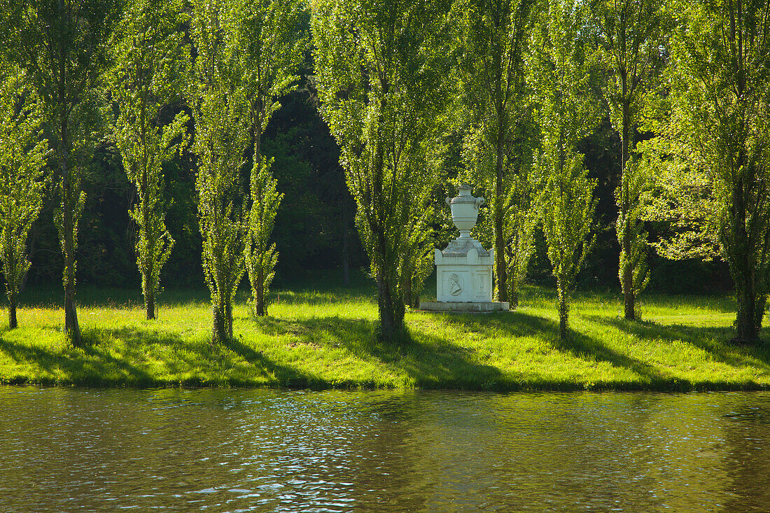 Rousseau-Insel, Wörlitz, UNESCO Welterbe Gartenreich Dessau-Wörlitz, Sachsen-Anhalt, Deutschland