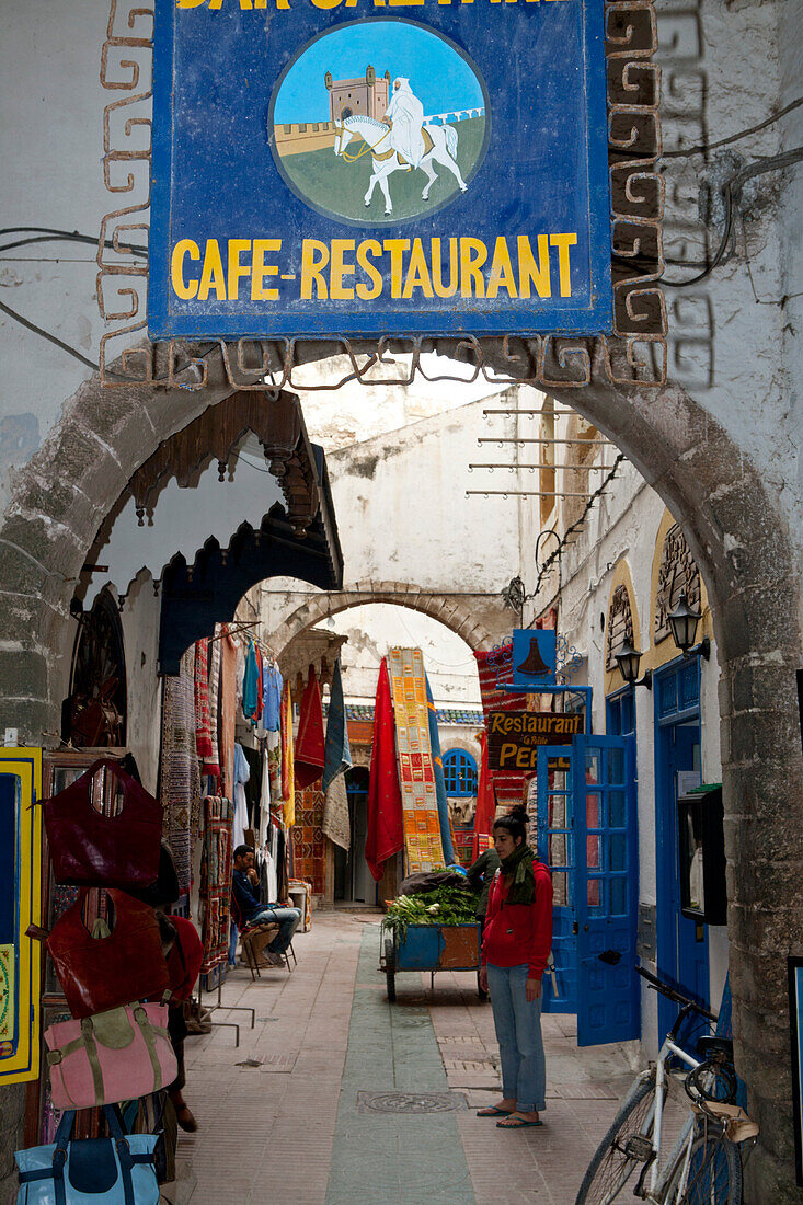 In der Altstadt von Essaouira, Medina, Essaouira, Marokko