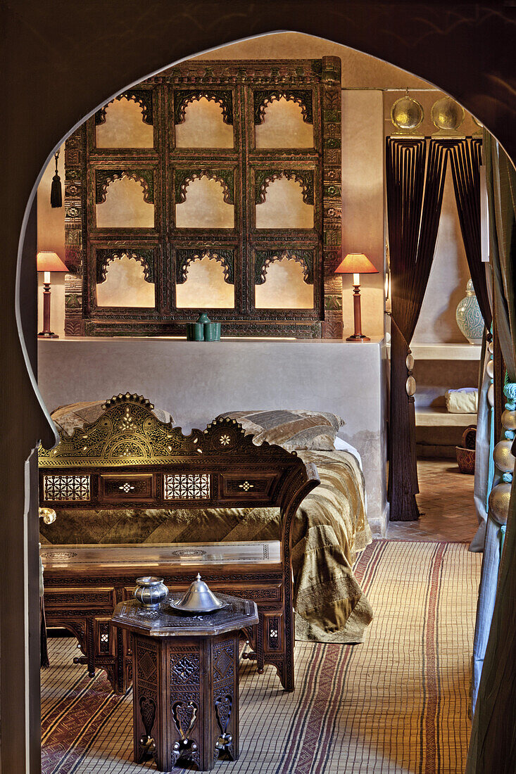 Chameleon room, Riad Noir D'Ivoire, Marrakech, Morocco