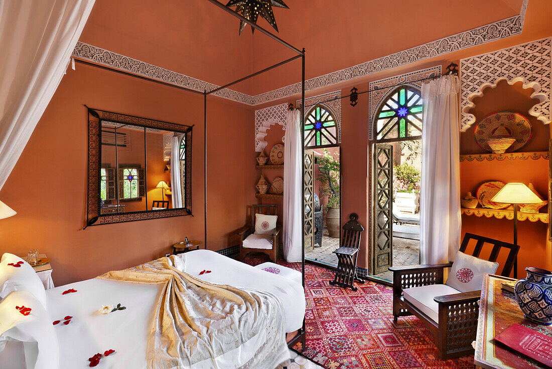 Gästezimmer, Riad Kaiss, Marrakesch, Marokko