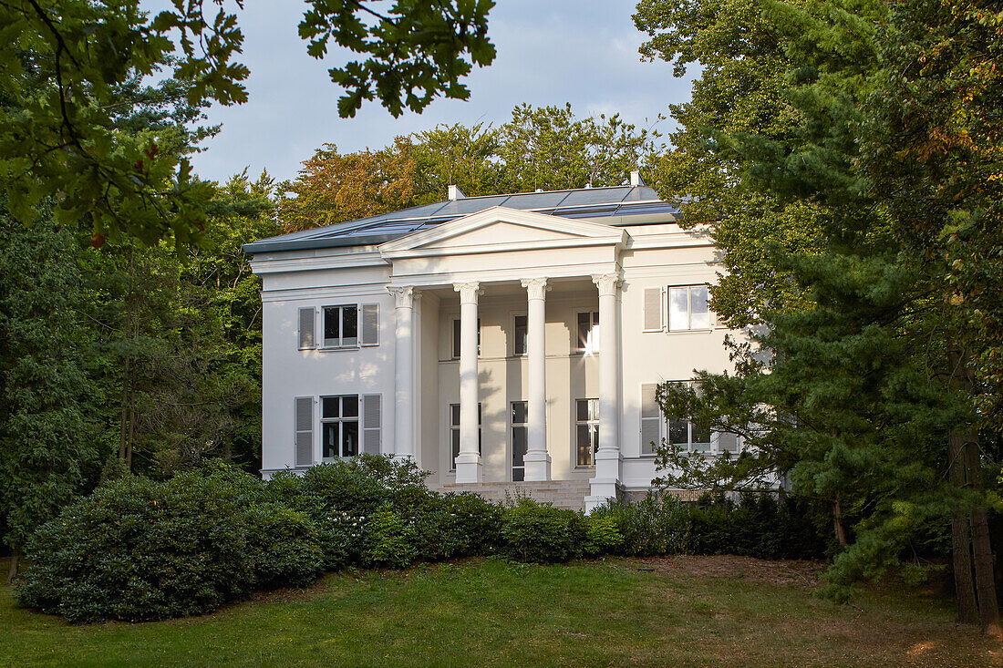 Oppenheim Villa along the beach promenade, Heringsdorf, Island of Usedom, Baltic Sea Coast, Mecklenburg Western Pommerania, Germany