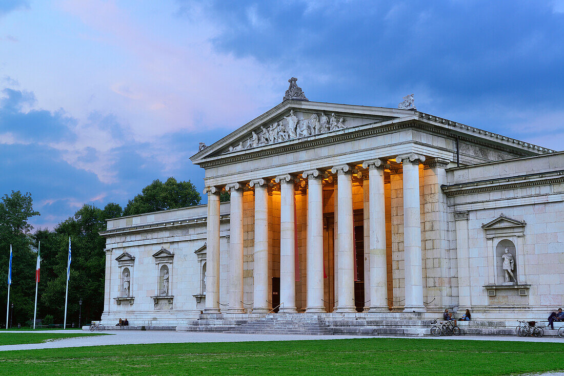 Glyptothek, Königsplatz, München, Oberbayern, Bayern, Deutschland