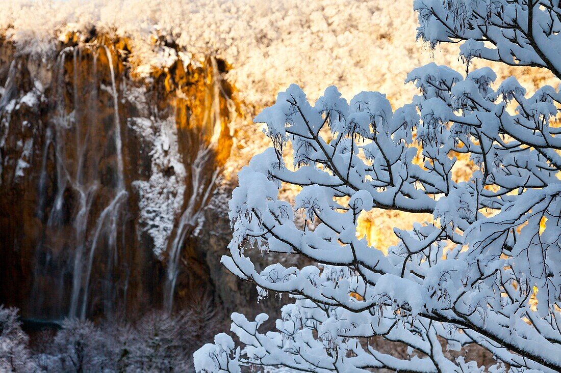 Plitvice Lakes National Park, Lika region, Croacia.