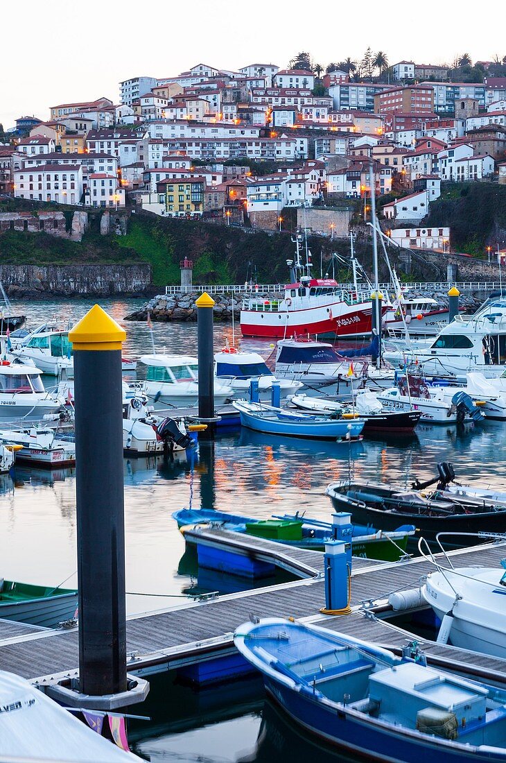 Lastres - Llastres Village, Colunga Council, Asturias, Spain, Europe.