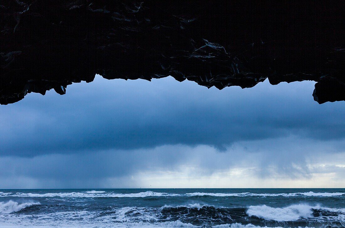 Black Beach, Vík í Mýrdal, Iceland, Southern Iceland, Iceland, Europe.