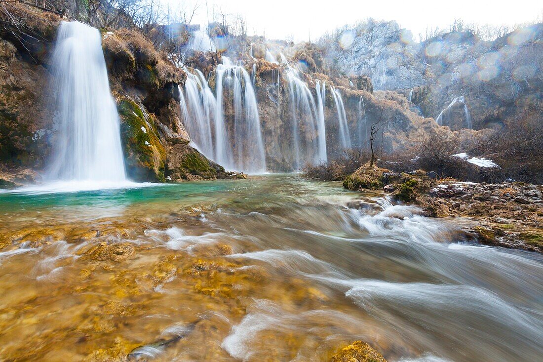 Plitvice Lakes National Park, Croatia, Europe.