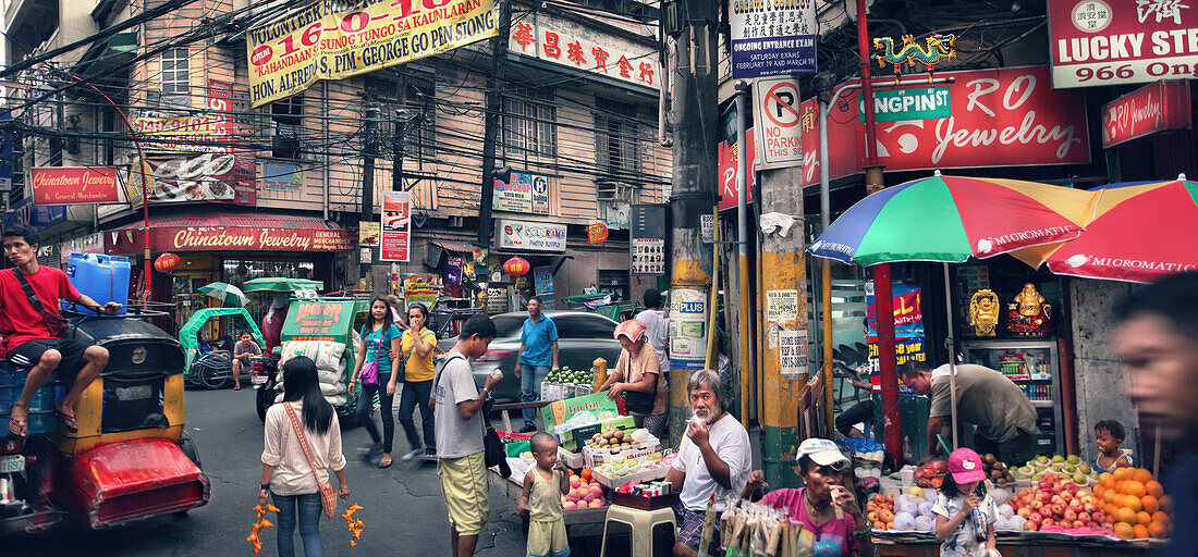 Manila Chinatown, Manila, Luzon, Philippines, Asia