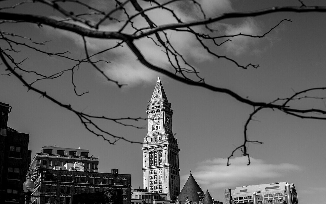 Custom House Clocktower, Boston, Massachusetts, USA