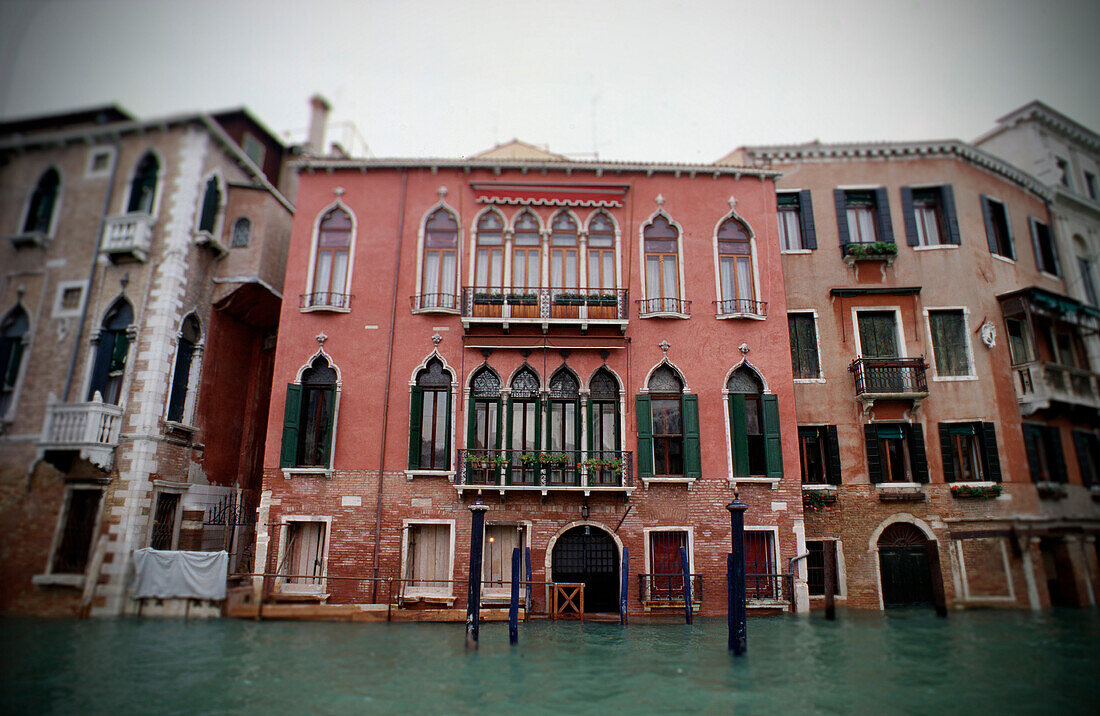 Buildings Along Grand Canal, Venice, Italy