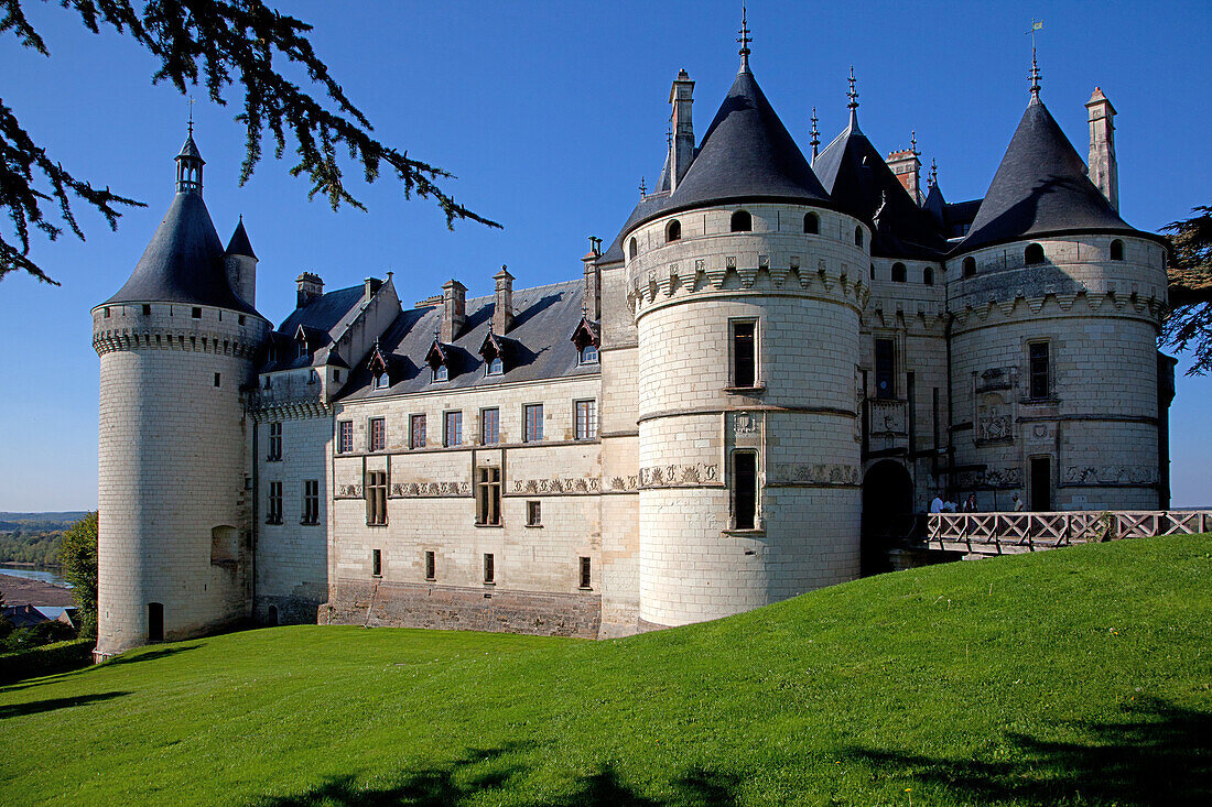 Facade Of The Chateau Of Chaumont-Sur-Loire, Loir-Et-Cher (41), France