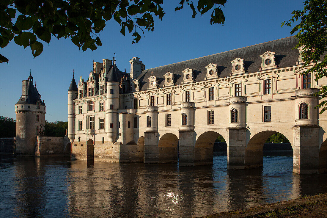 The Chateau Of Chenonceaux On The Cher River, Indre-Et-Loire (37), France