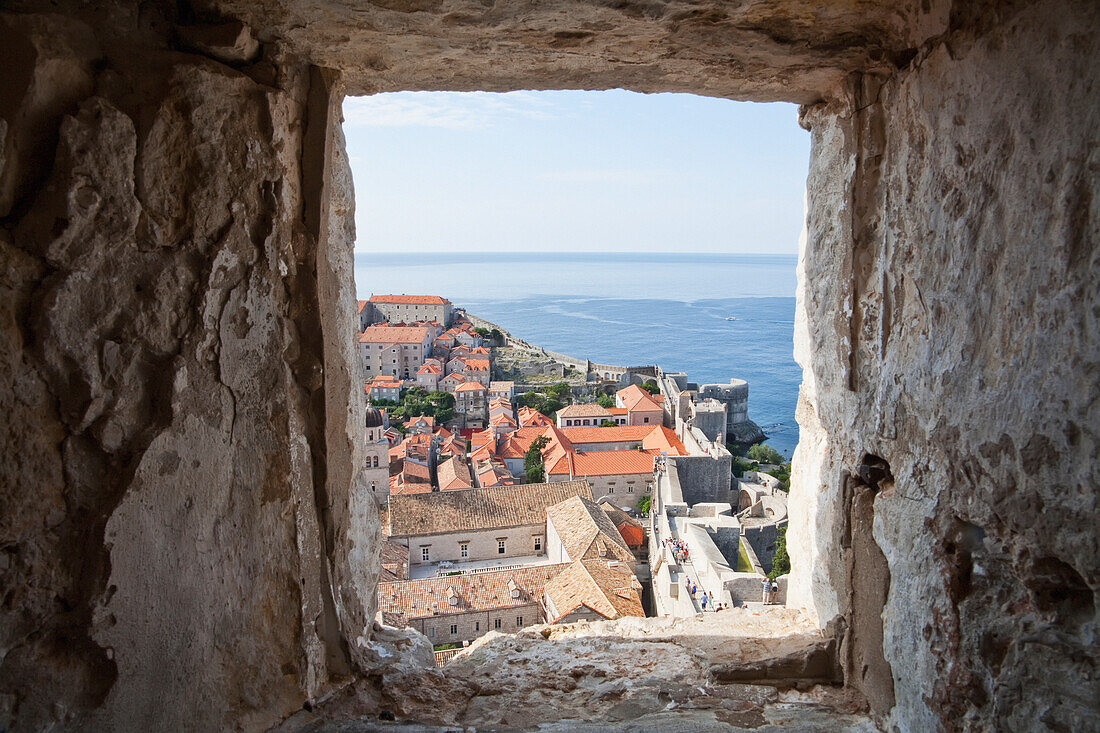 View Of Dubrovnik From Fort Minceta, Dubrovnik-Neretva, Croatia