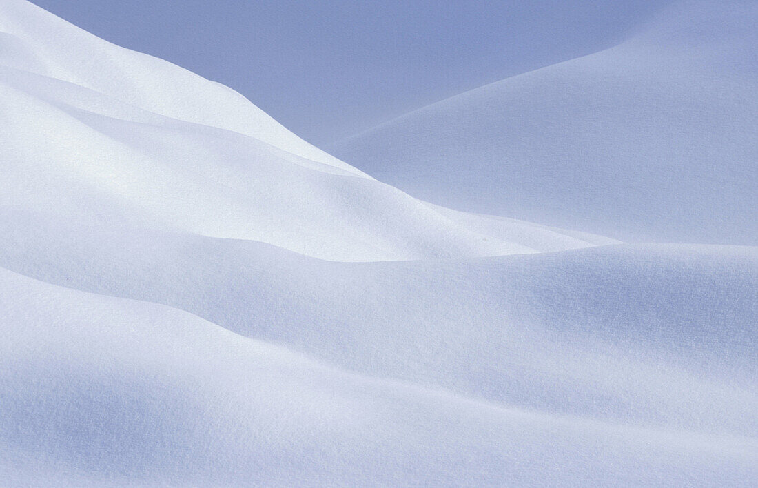 Snowdrifts Near Anchorage Sc Alaska Winter