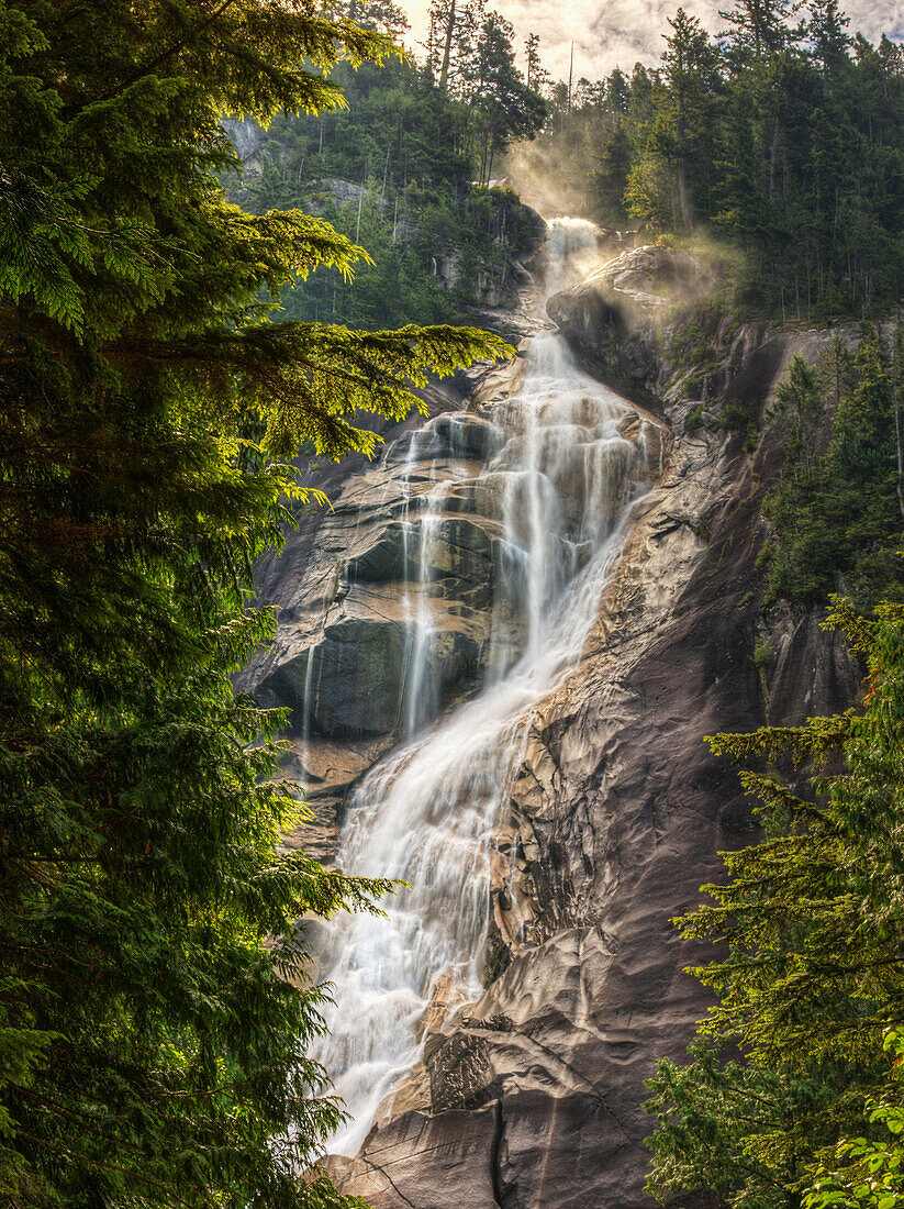 'Scenic Of Shannon Falls;British Columbia Canada'